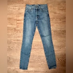 Fidelity Denim Pixie High Rise Skinny Jeans Size 26